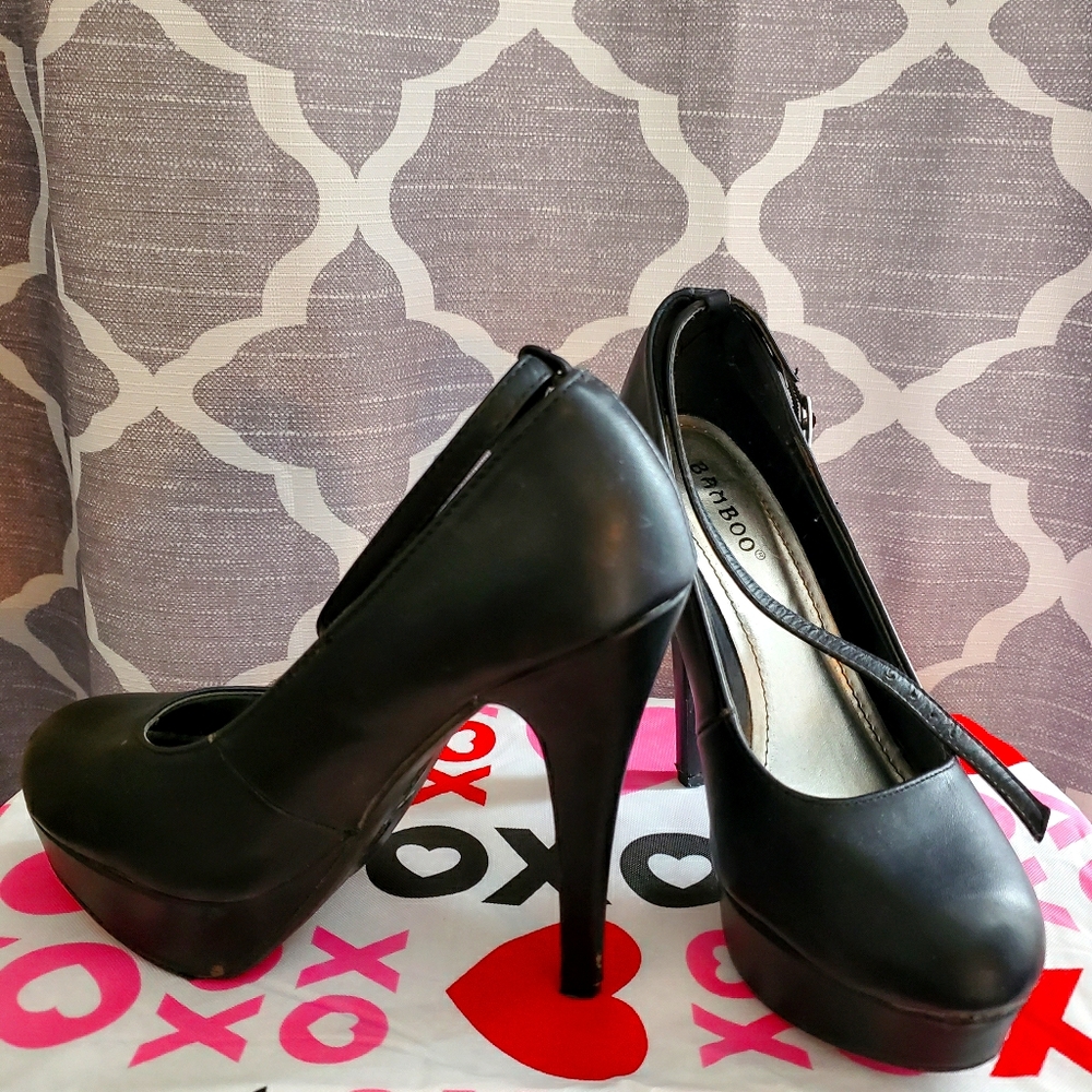 High heel shoes